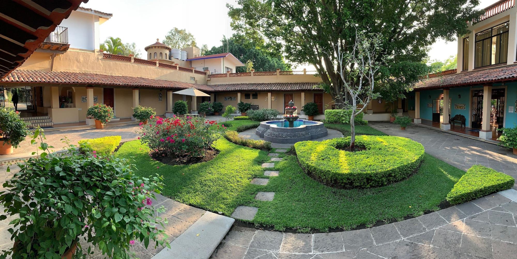 Hotel Spa Posada Tlaltenango Cuernavaca Bagian luar foto